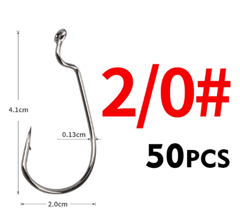 Meredith Worm Hook 50pk