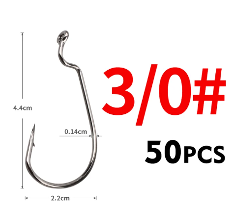 Meredith Worm Hook 50pk