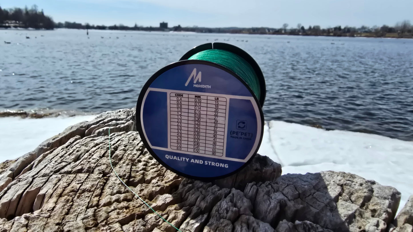 Meredith Braided Fishing Line 1000Yd
