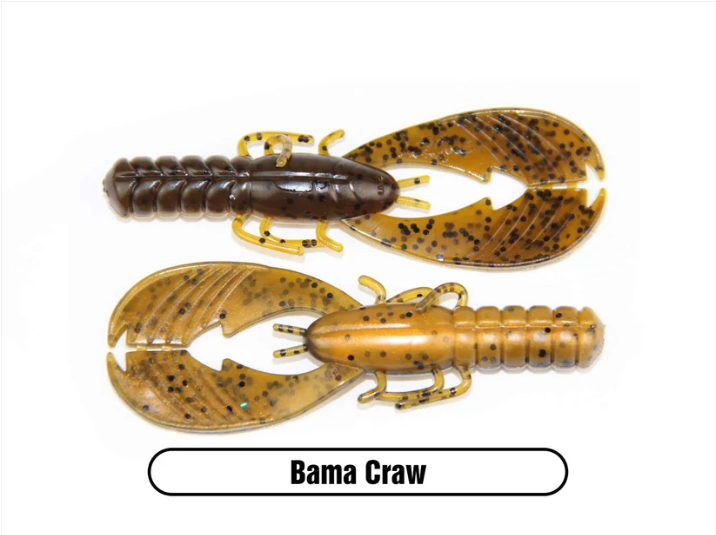 X-Zone Muscle Back Craw 4inch 7pk