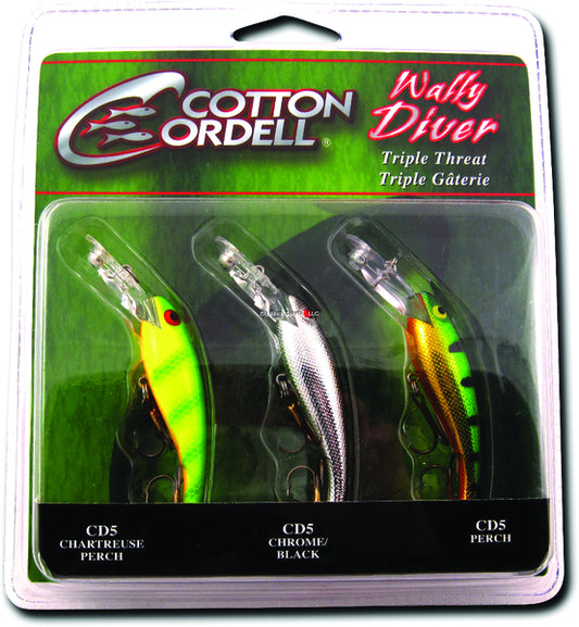 Cotton Cordell 3pk Wally Diver kit