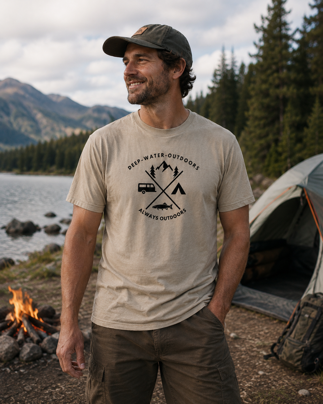 Dusty Roads Logo T-Shirt