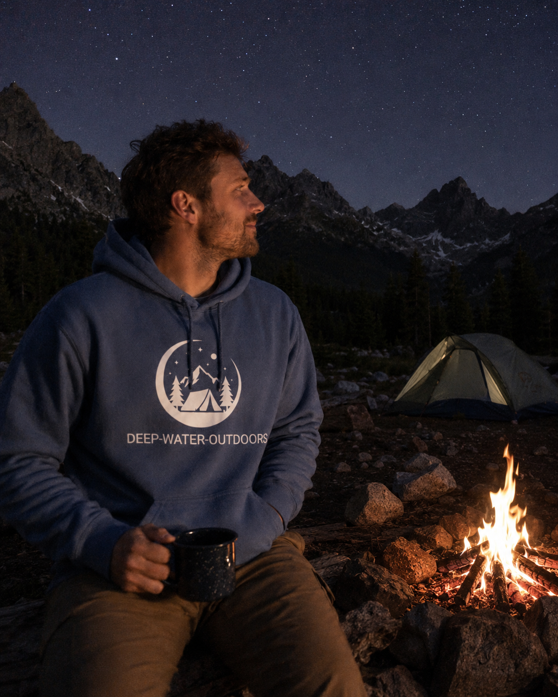 Starry Night Logo Hoodie