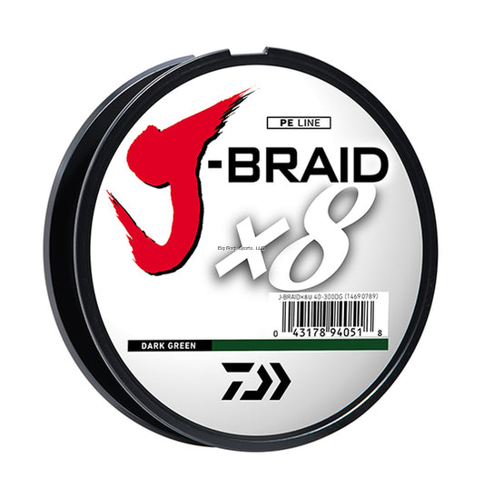 Daiwa 50lb Braid 300yd Moss Green